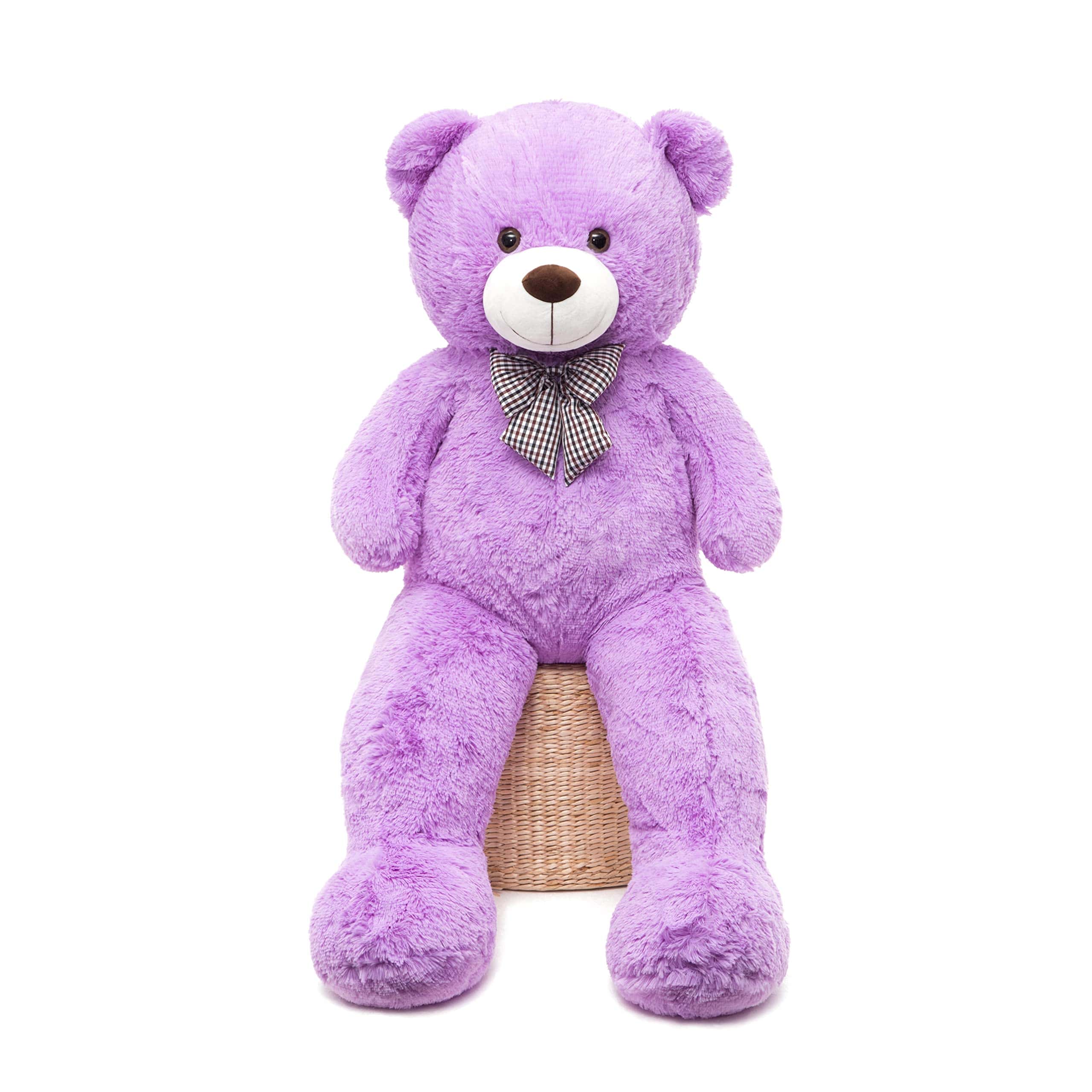 Oso de Peluche Gigante MorisMos Morado, Peluche de Gran Oso - Imagen 8