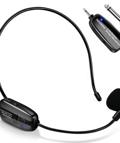 Micrófono Inalámbrico XIAOKOA 2.4G, 50m de Transmisión