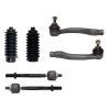 PartsW - Kit de Dirección de 6 Piezas 2 Extremos Internos