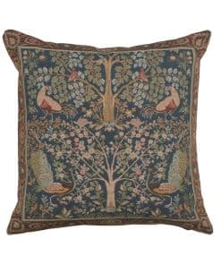 Funda de Almohada Decorativa Charlotte Home -Azul del árbol