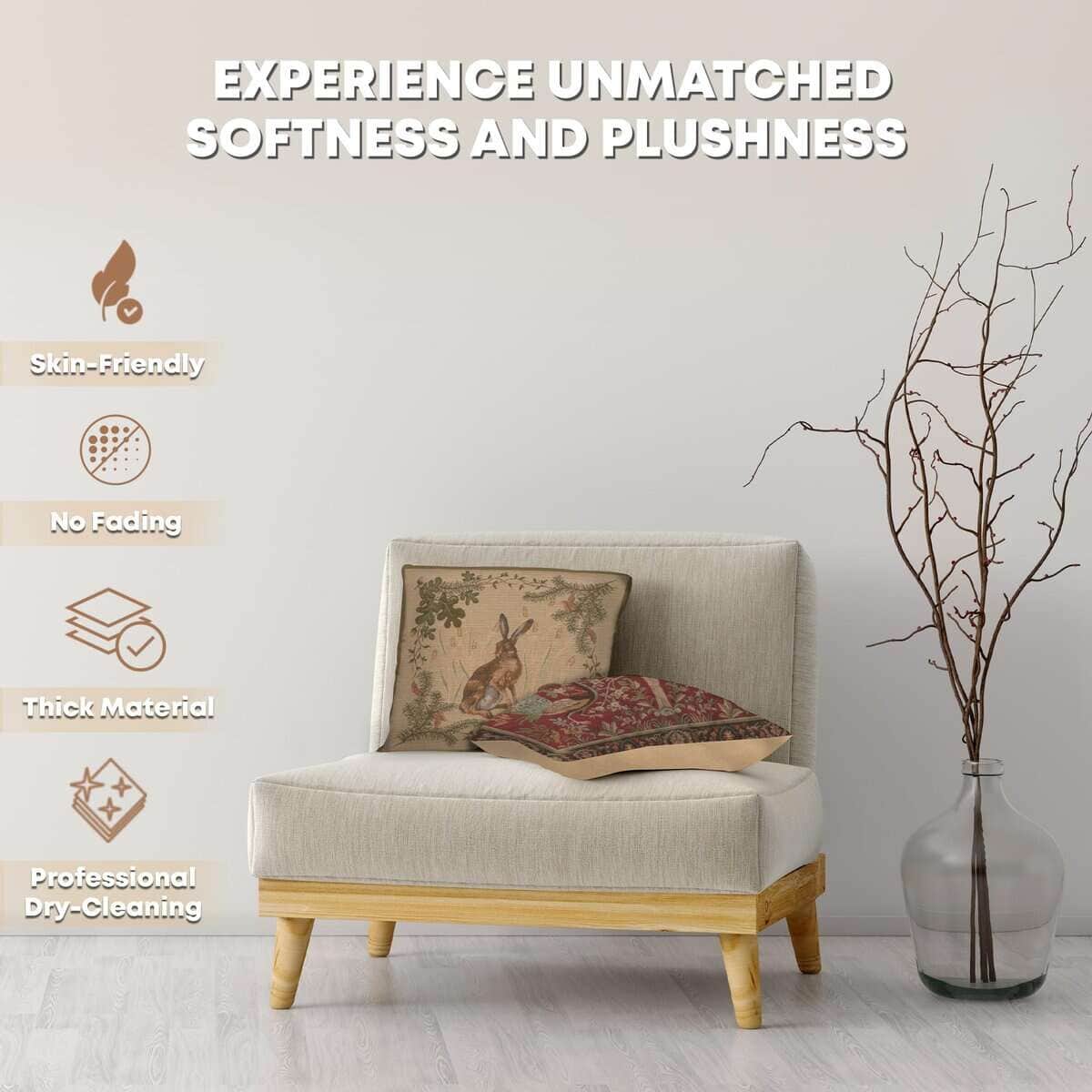 Fundas de Almohada Decorativas para Sofá 19x19 pulgadas, - Imagen 4