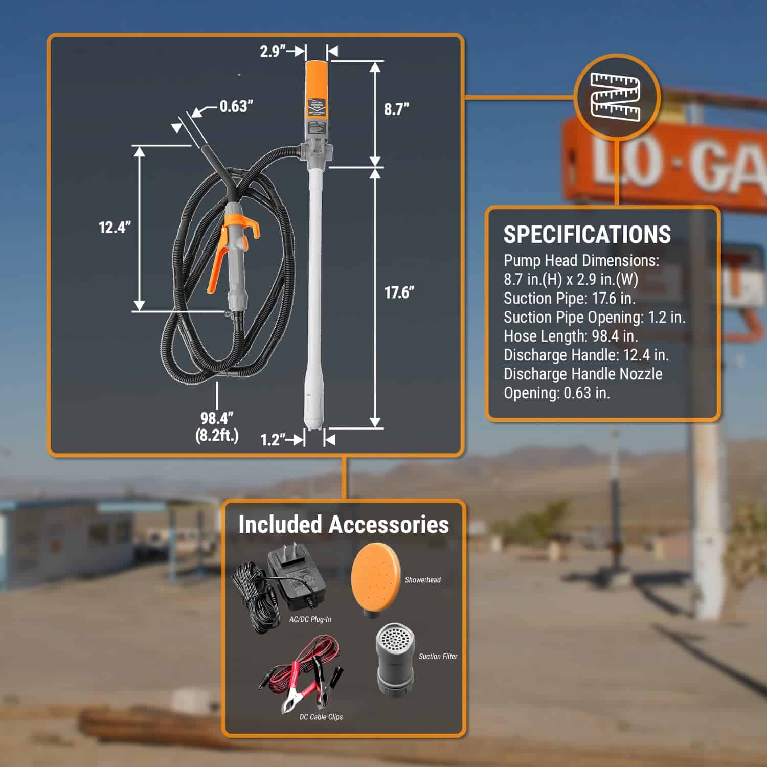Bomba de Transferencia de Líquidos Eléctrica Multifuncional - Imagen 5