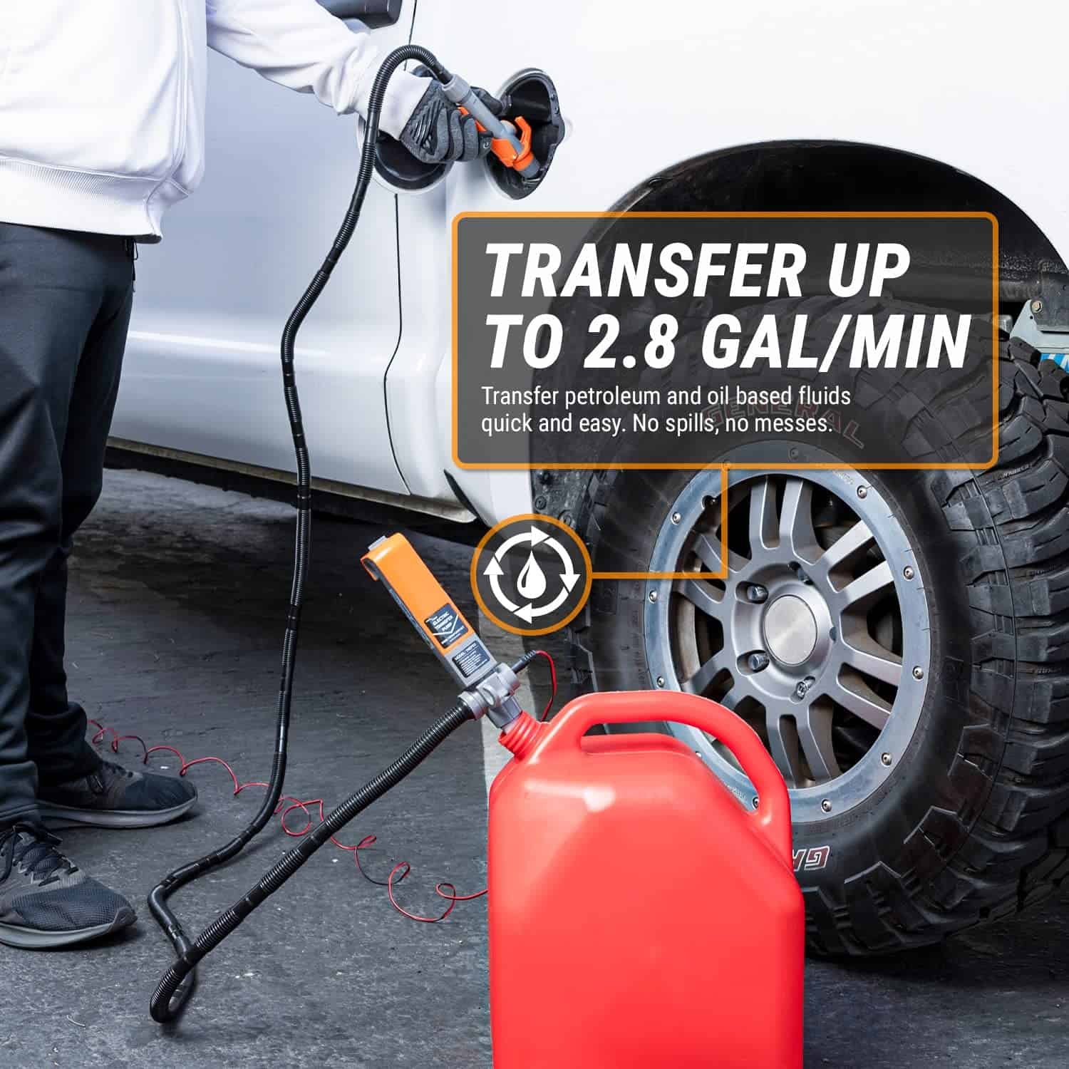 Bomba de Transferencia de Líquidos Eléctrica Multifuncional - Imagen 3