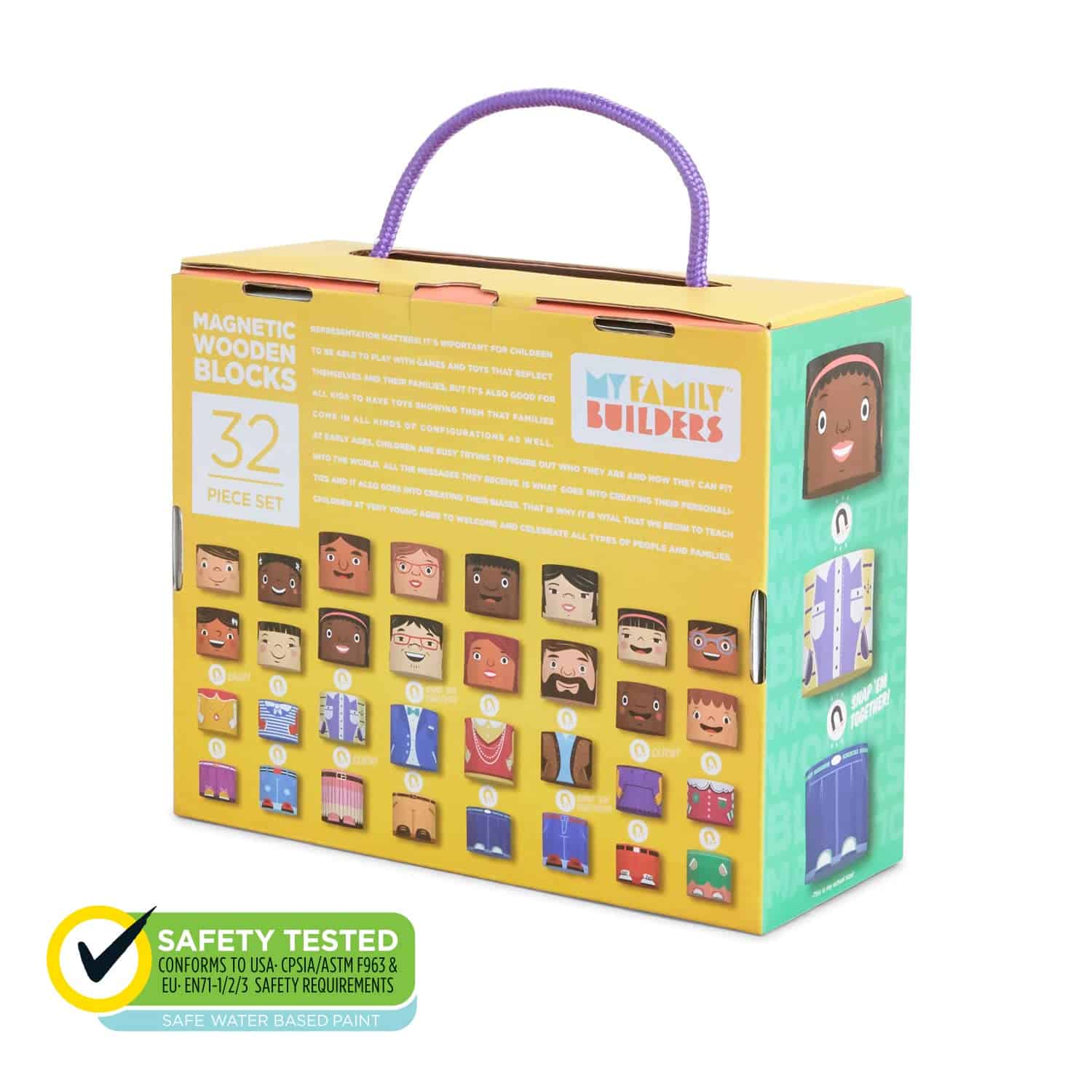 Set de Juego de Familias Multirraciales My Family Builders - Imagen 4