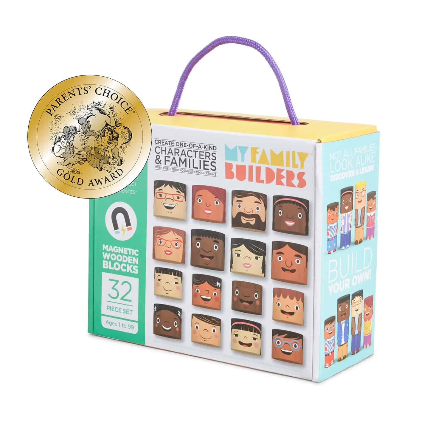 Set de Juego de Familias Multirraciales My Family Builders