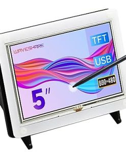 Pantalla táctil resistiva de 5 pulgadas LCD waveshare con