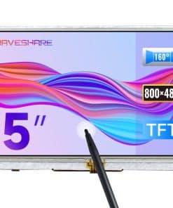 Pantalla táctil resistiva LCD de 5 pulgadas (B) 800X480 de