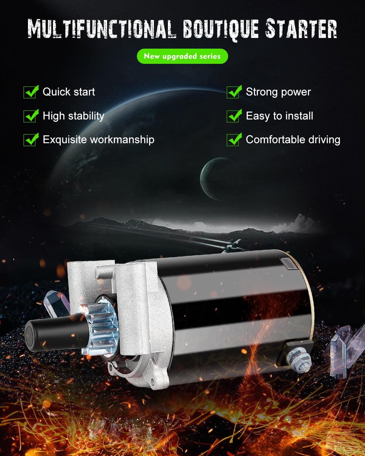 Arrancadores SCITOO SAB0158 compatibles con motores John - Imagen 3