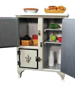 Refrigerador de Madera Vintage de Estilo Americano de los