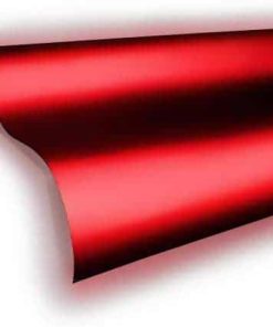 Película de Vinilo Reflectante Rojo Brillante para