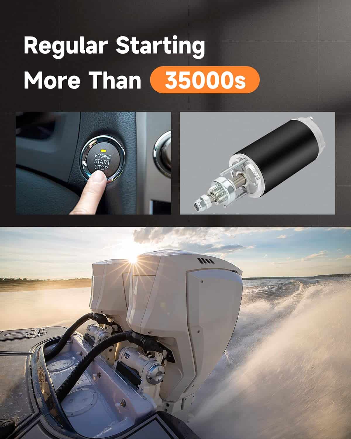 Arrancador OCPTY SAB0010 para Force para motores fueraborda - Imagen 6