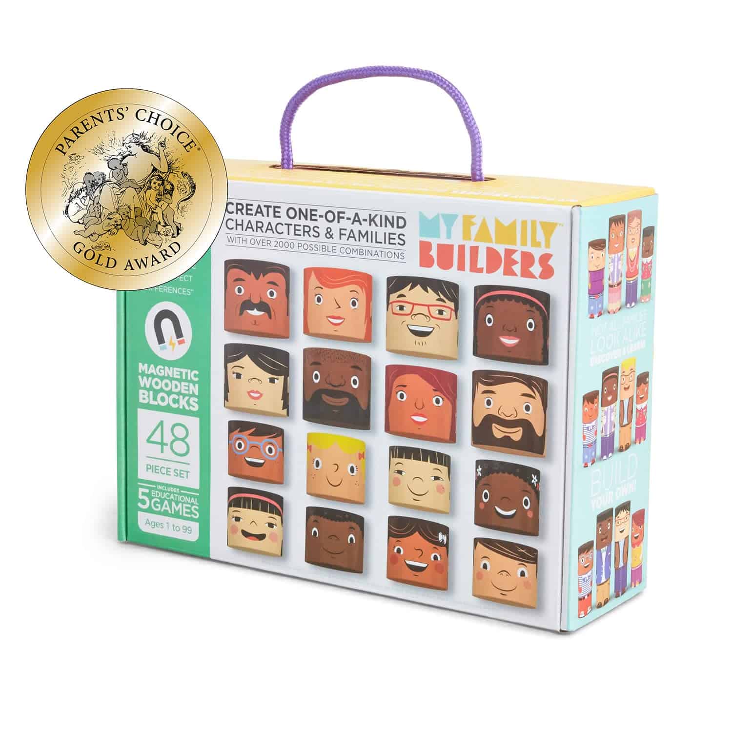 Set de Juguetes Familiares - Bloques de Construcción