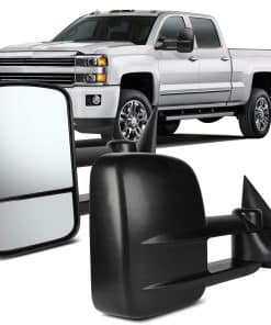 Espejos de remolque manuales de vista lateral telescópicos