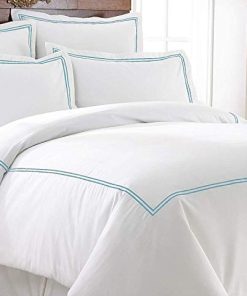 Juego de Funda de Edredón y 2 Fundas para Almohada de