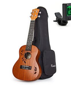 Ukelele Concierto Kmise de Guitarra Hawaiana Acústica 23