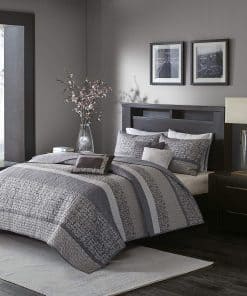 Juego de Colcha Queen Madison Park Lustrous Jacquard &