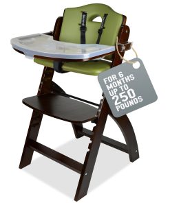 Silla alta convertible de madera Abiie Beyond Junior para