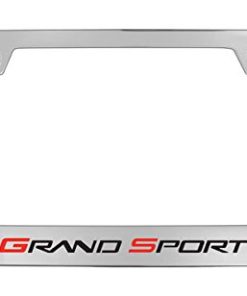 Portaplacas de Metal Cromado para Chevrolet Corvette C6