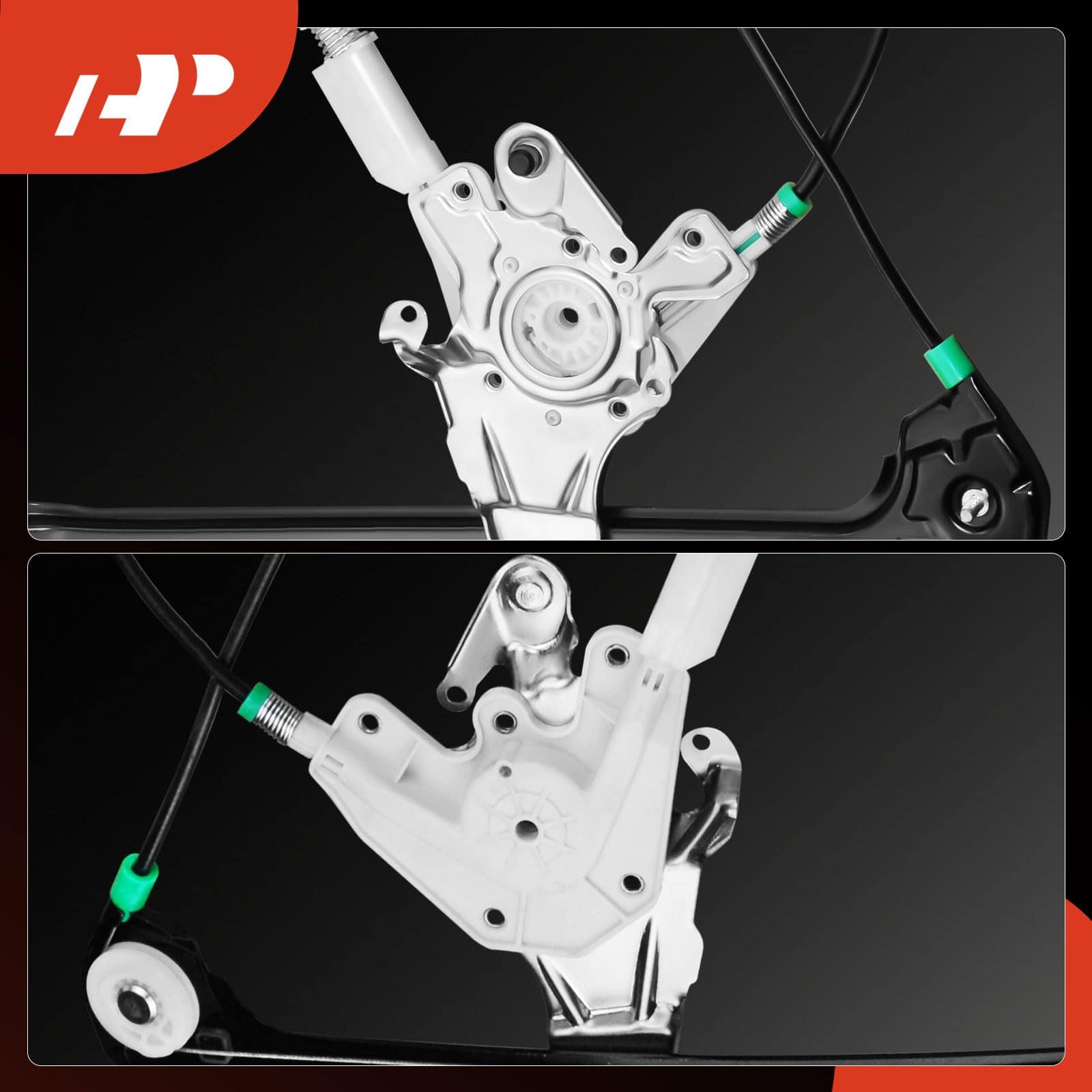 Regulador de ventana de energía A-Premium sin motor de - Imagen 7