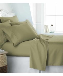 Juego de sábanas de algodón egipcio Roch Linen - Bolsillos