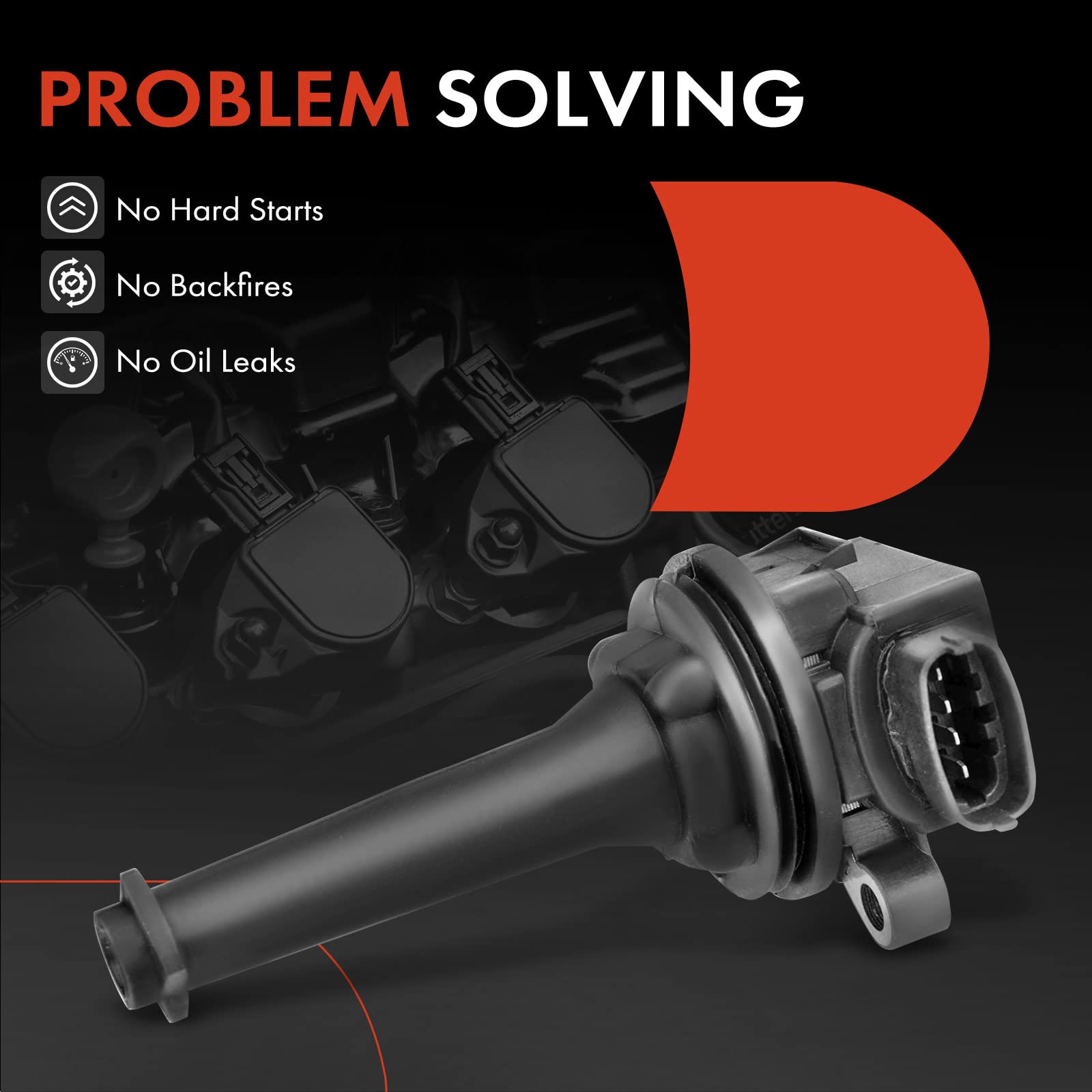 Conjunto de 5 bobinas de encendido A-Premium compatibles - Imagen 8