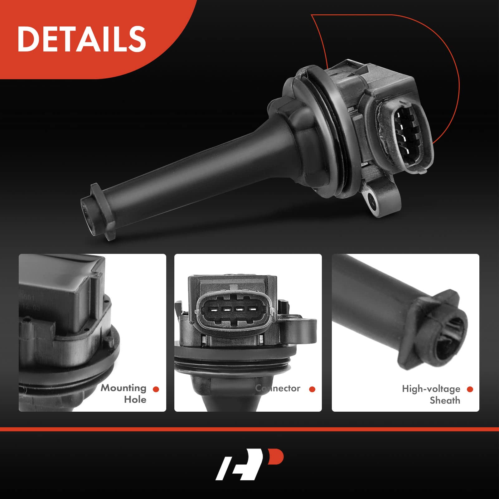 Conjunto de 5 bobinas de encendido A-Premium compatibles - Imagen 6