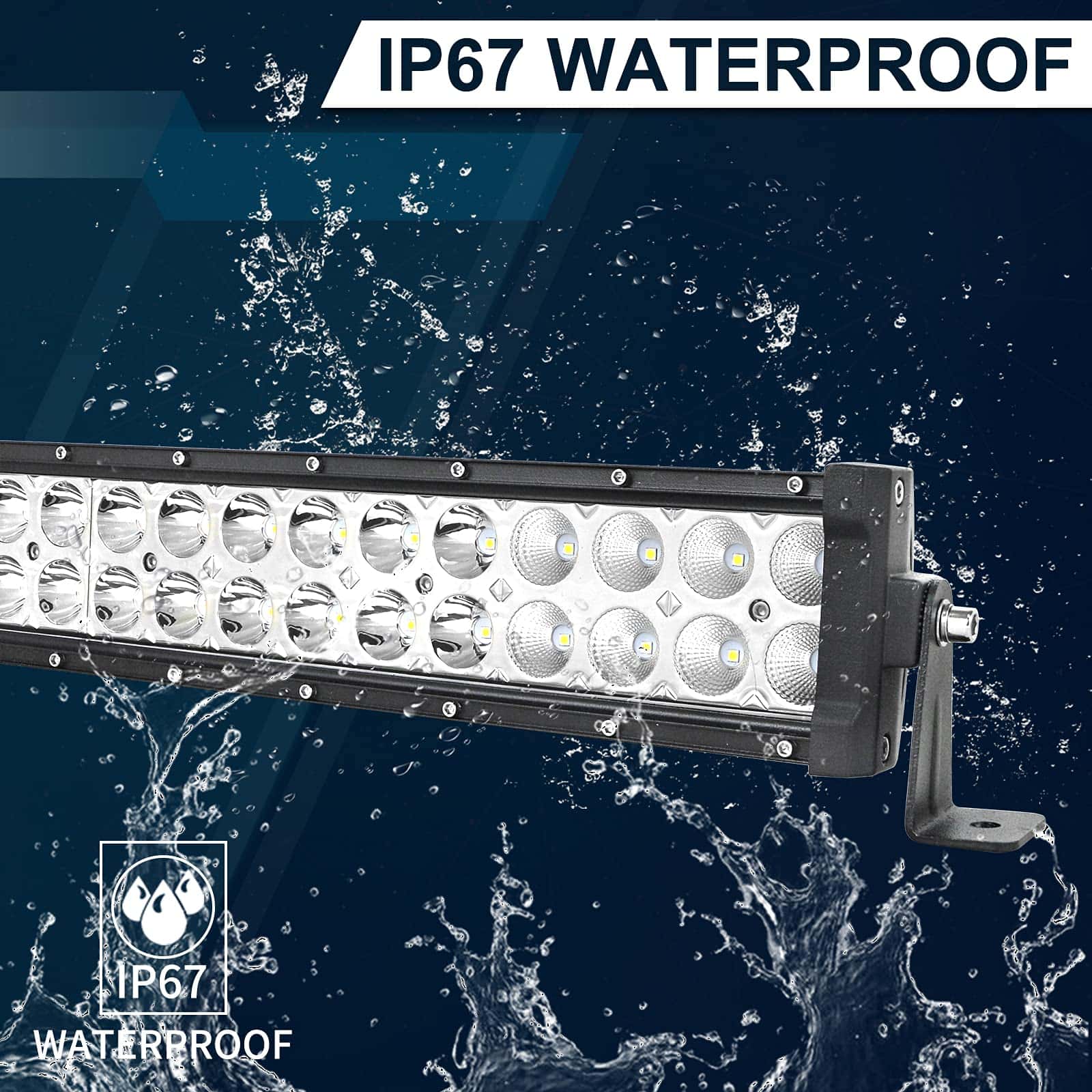 Barra de Luz LED AUXTINGS de 32 pulgadas -Negro - Imagen 9