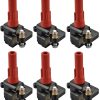 Juego de 6 Bobinas de Encendido Compatible con Subaru