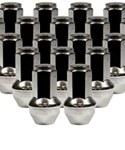 Juego de Pernos de Rueda Cromados con Asiento Cónico y