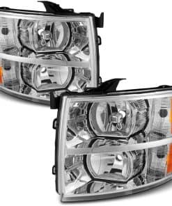 Juego de Faros Delanteros para Chevy Silverado 1500