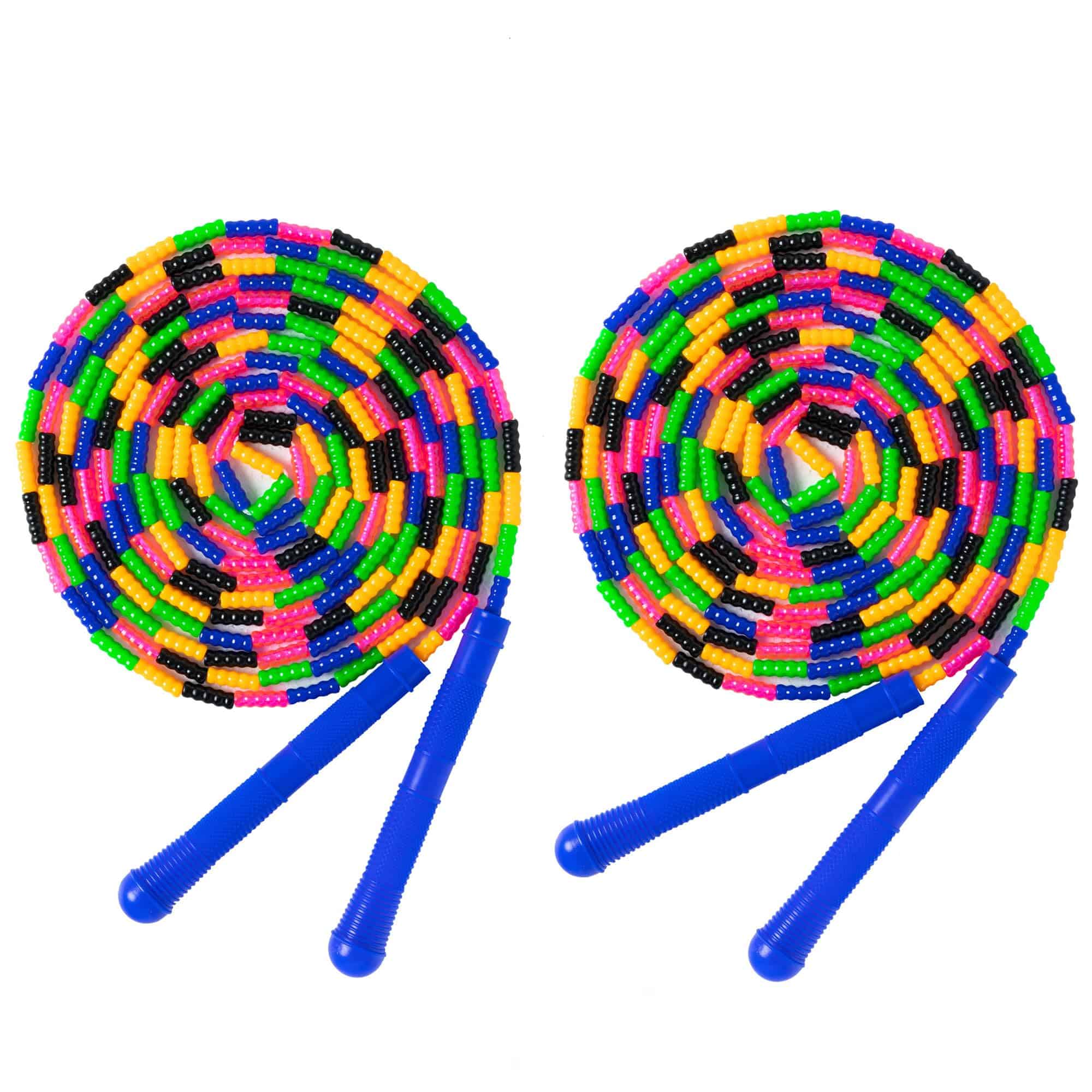 Hipeakboo Double Dutch Jump Rope 16 Ft 2 Pack, Largo Cuerda