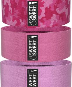 Bandas Sweet Sweat para Cadera con 3 Niveles de Resistencia