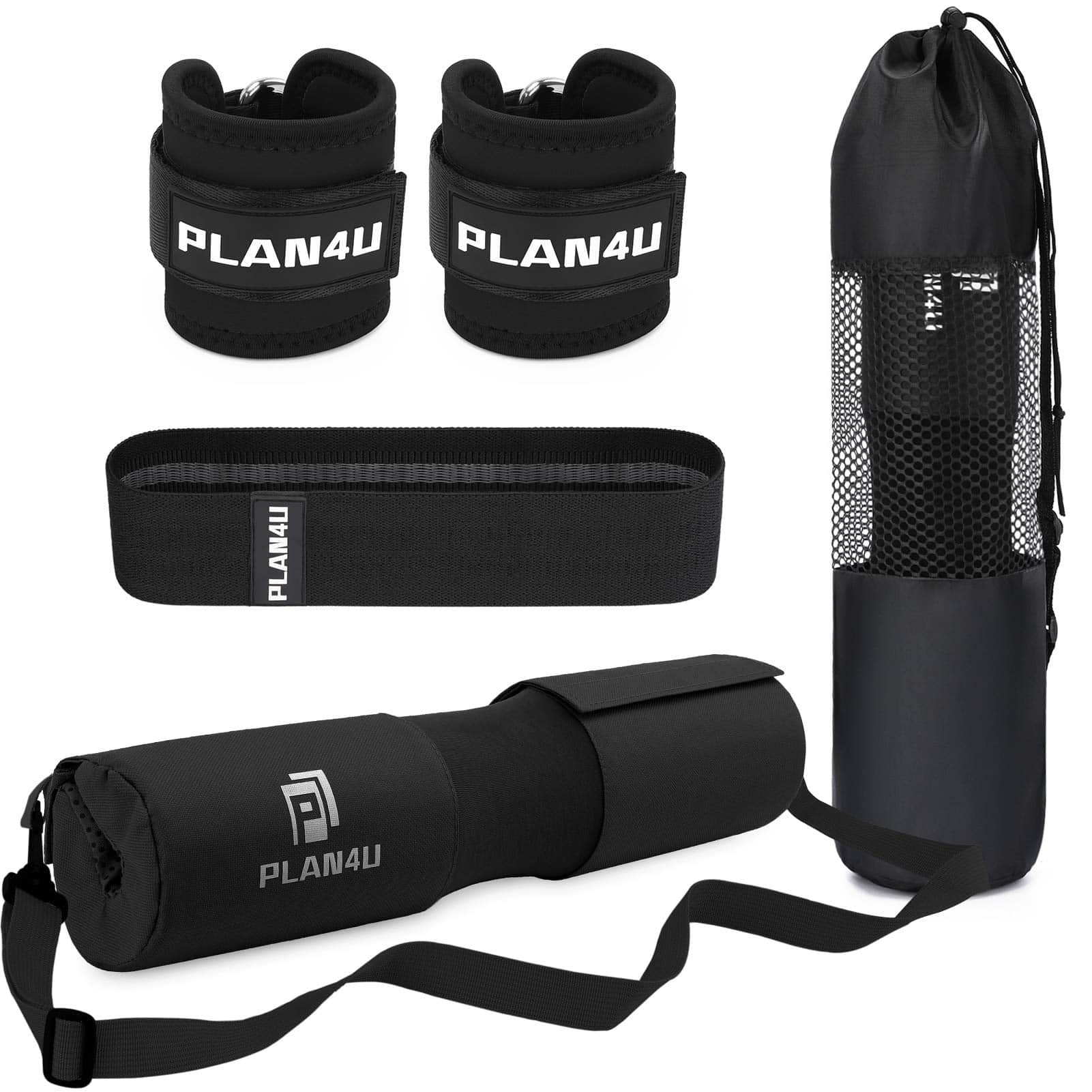 Set de Almohadilla para Barra de Pesas Plan4U para