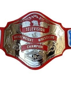 Cinturón de Campeonato NWA de Maxan en Cuero Real Cinturón