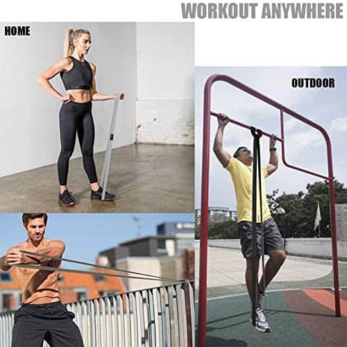 Bandas largas de resistencia GAIYAH FITNESS para mujeres - - Imagen 3