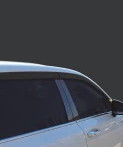 Deflectores de Viento de la Ventana Lateral en Humo Negro