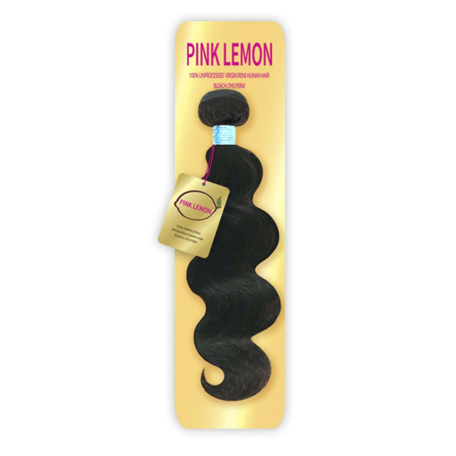 Tejido de Cabello Virgen No Procesado Pink Lemon 13A -