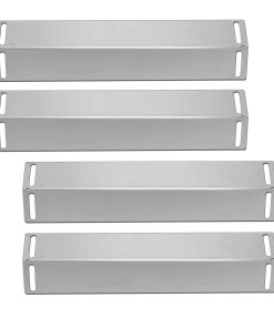 Placa de escudo térmico para parrilla de gas de acero