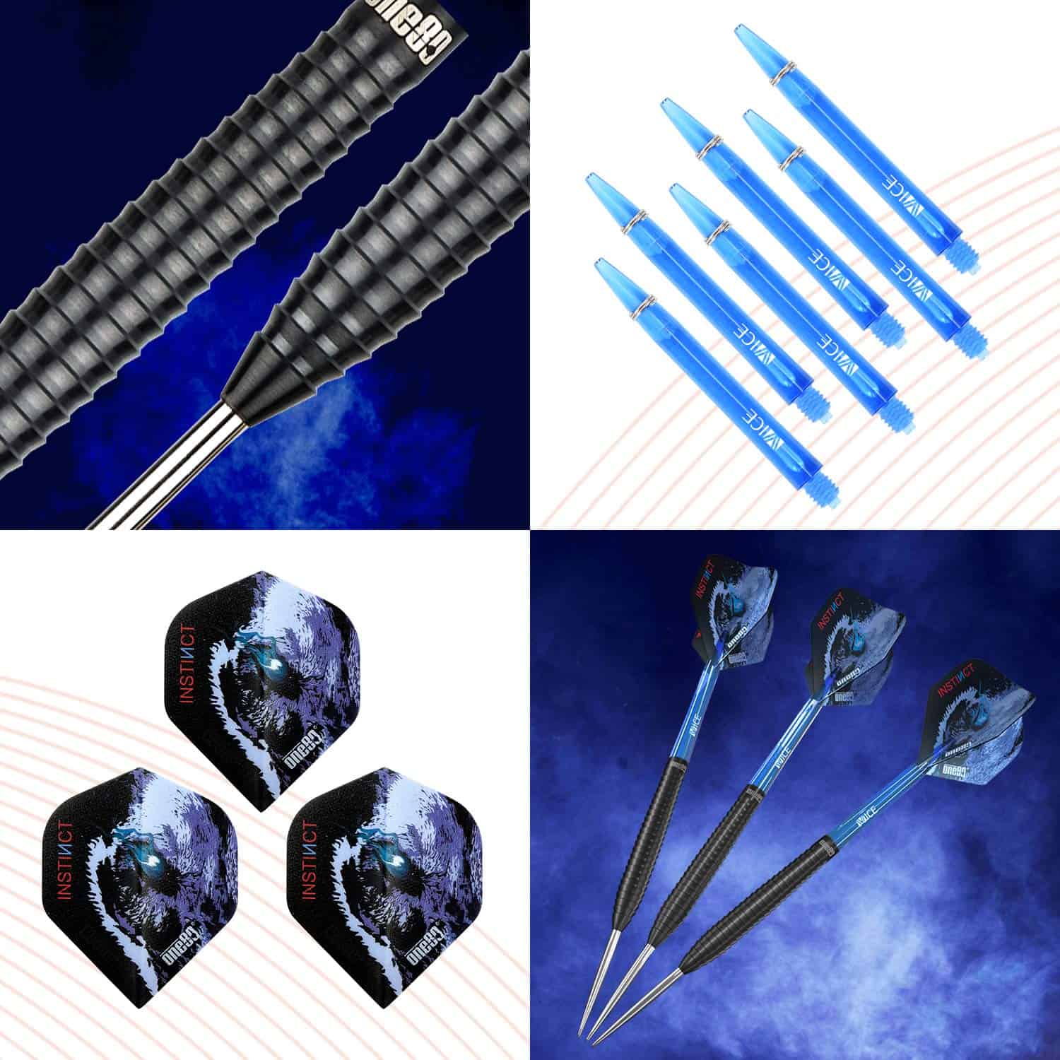 ONE80 90% Tungsten Steel Tip Darts Sets -Darts Set - Imagen 7