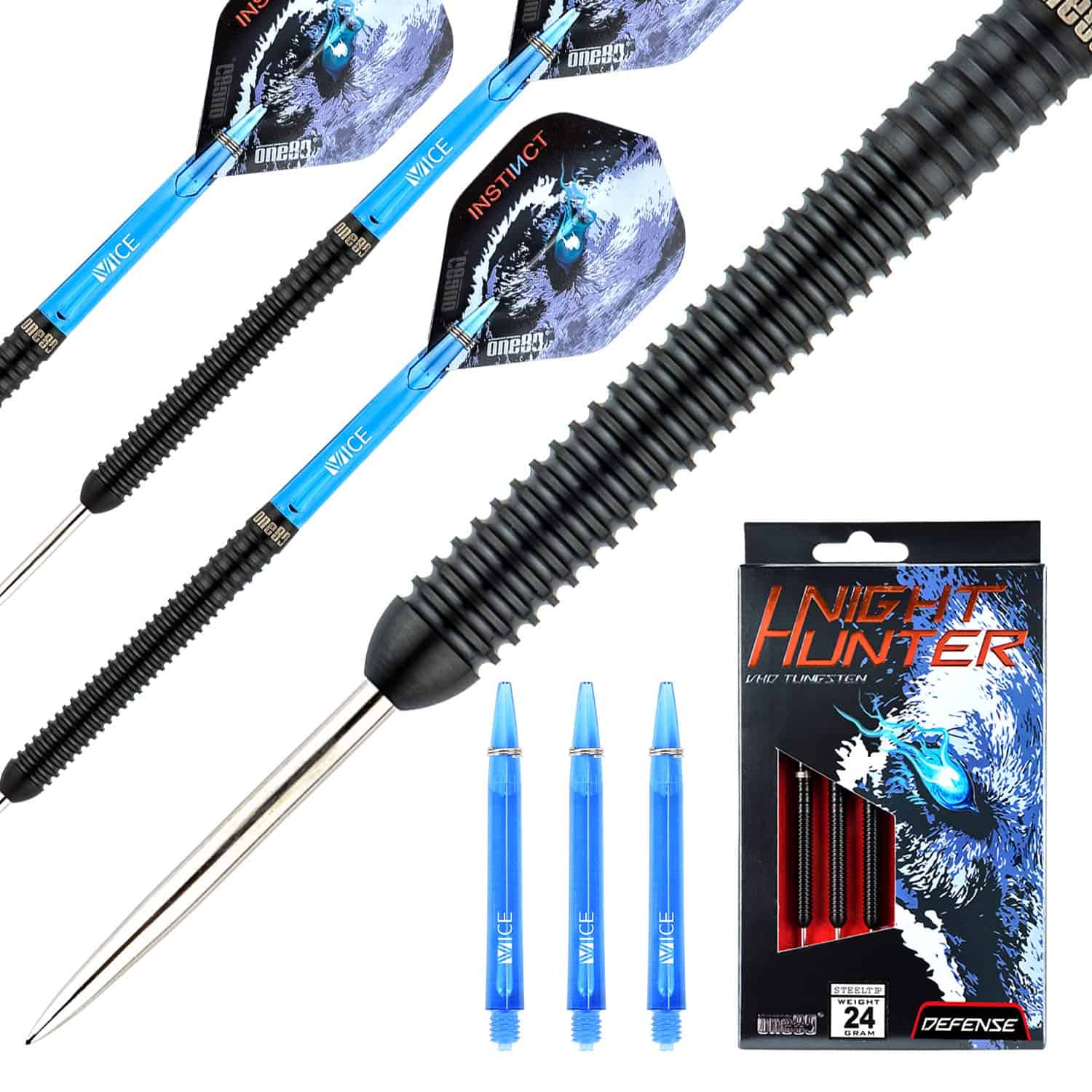 ONE80 90% Tungsten Steel Tip Darts Sets -Darts Set - Imagen 3