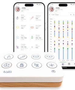 Talli Daily One-Touch Baby Tracker - Monitor de Bebé para