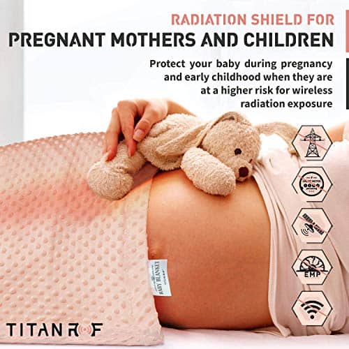 Manta para bebé con protección contra radiación Mission - Imagen 7