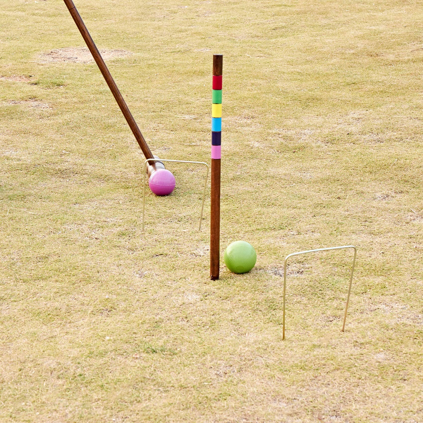 ApudArmis Regulation Croquet Wickets, Set de 9 Coloridos - Imagen 6
