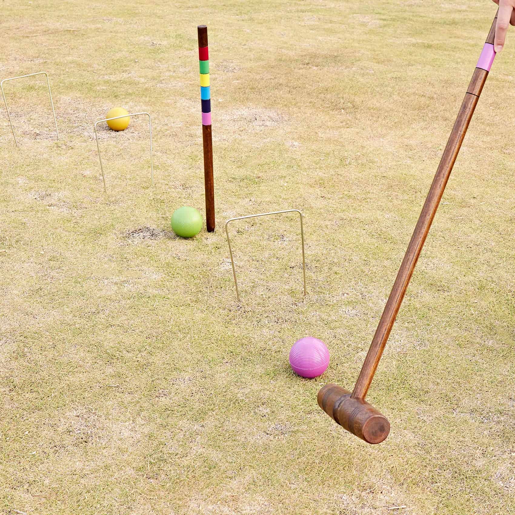 ApudArmis Regulation Croquet Wickets, Set de 9 Coloridos - Imagen 8