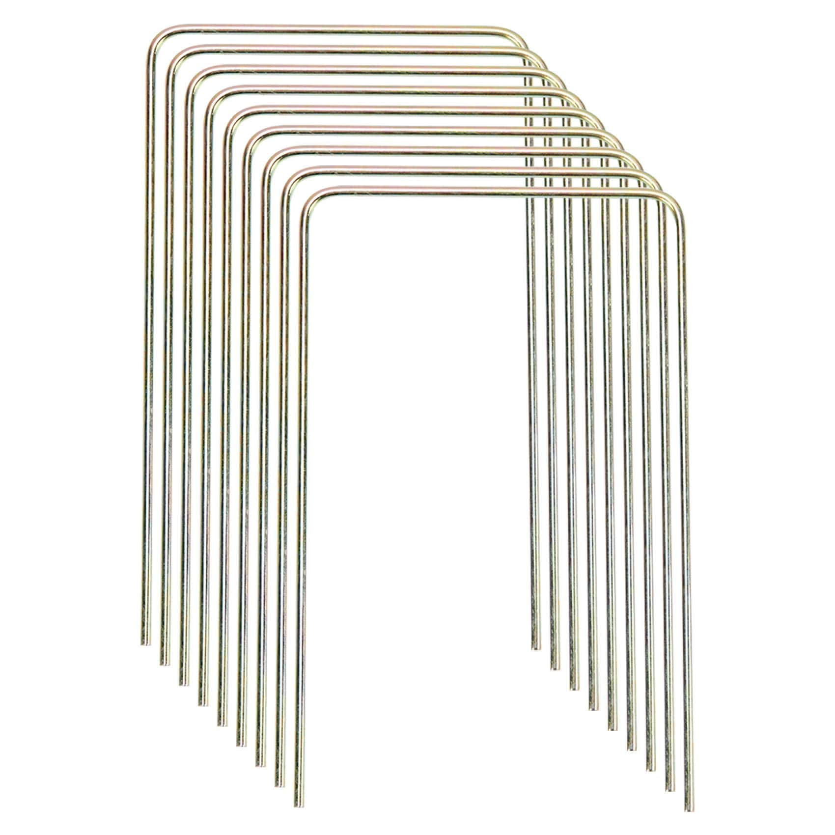 ApudArmis Deluxe Size Croquet Wickets, Set de 9 Coloridos