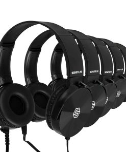 Audífonos para Aula al Mayoreo Pack de 5, Variedades de