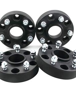 DCVAMOUS 4PC Separadores de Rueda Hubcentric Negro 5x4.5