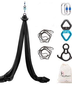 Set de Columpios de Yoga Aéreo SKYPHAROS de 11 Yardas - Kit