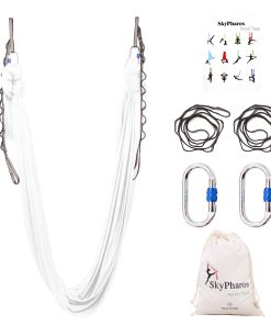Set de Columpio de Yoga Aéreo SKYPHAROS de 5.5 Yardas - Kit
