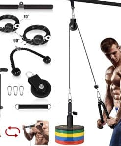 Sistema de Poleas Fitness LAT y Levantamiento para Gimnasio